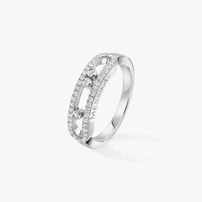[Avelora]BABY MOVE PAVÉ DIAMOND RING