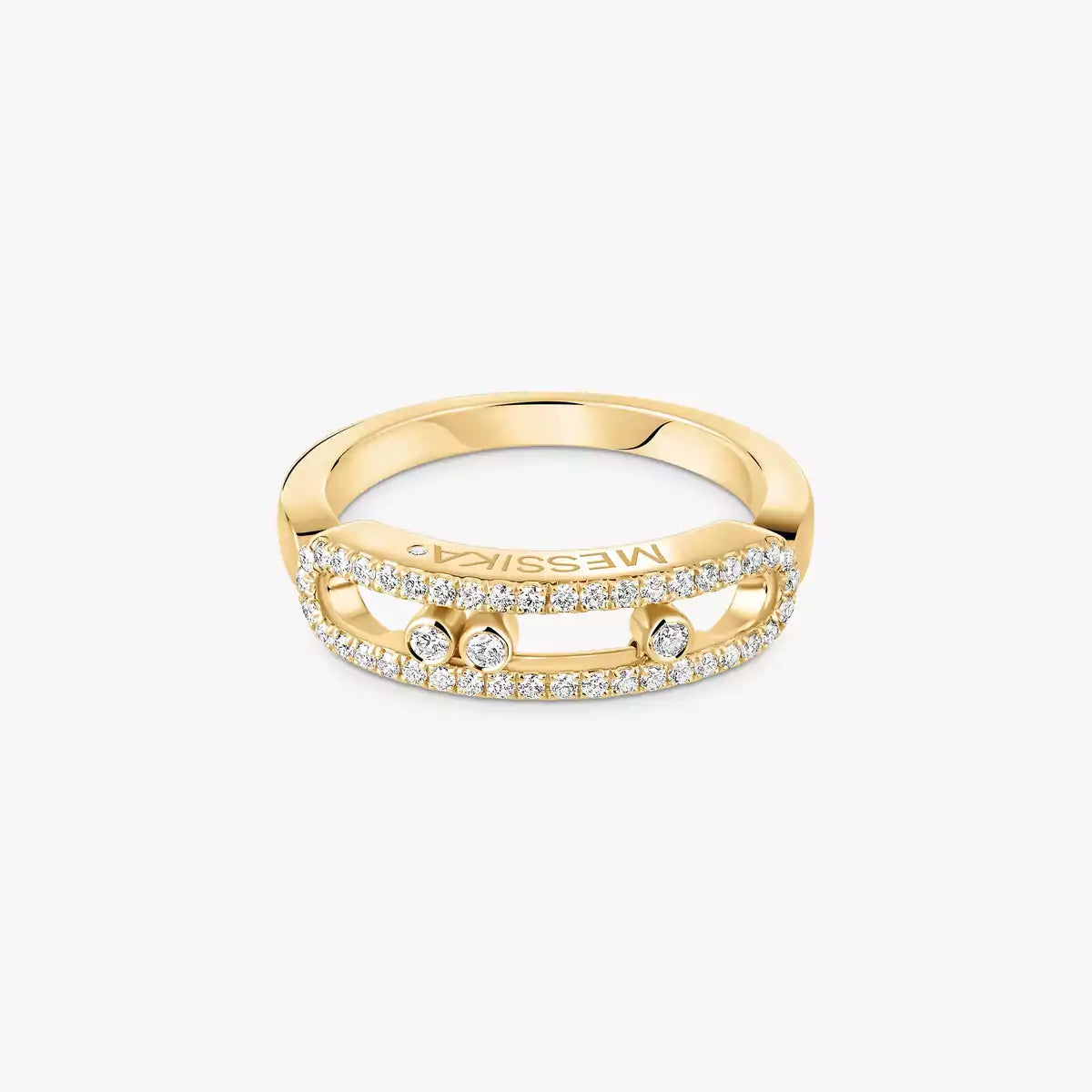 [Avelora]BABY MOVE PAVÉ DIAMOND RING
