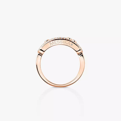 [Avelora]BABY MOVE PAVÉ DIAMOND RING