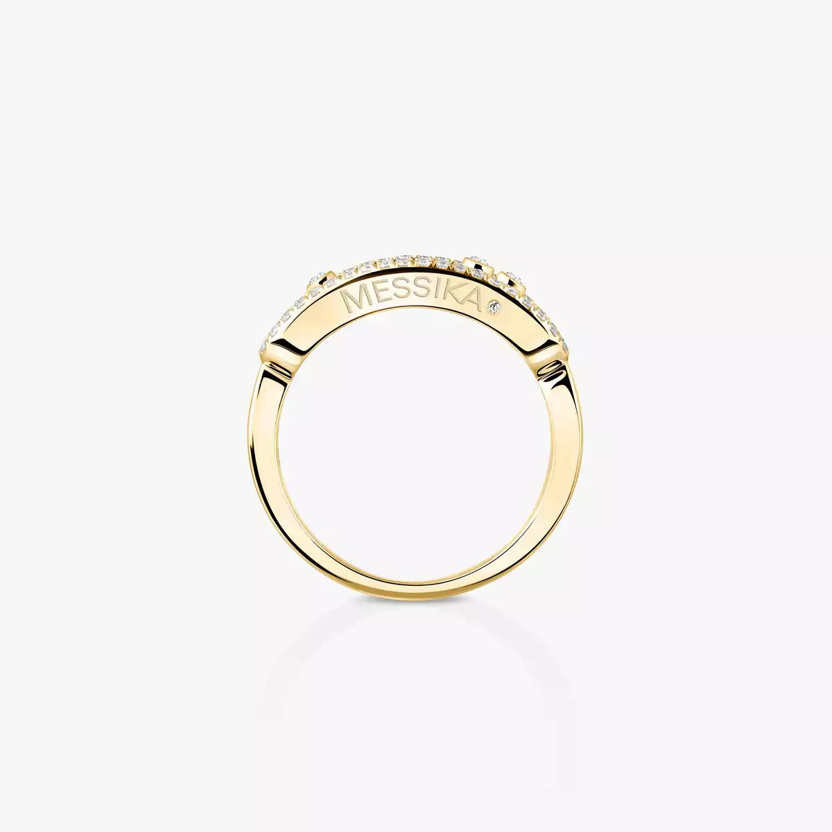 [Avelora]BABY MOVE PAVÉ DIAMOND RING