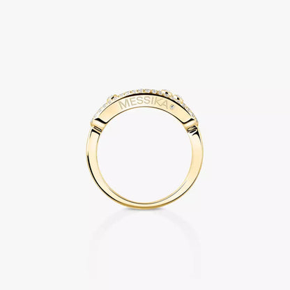 [Avelora]BABY MOVE PAVÉ DIAMOND RING