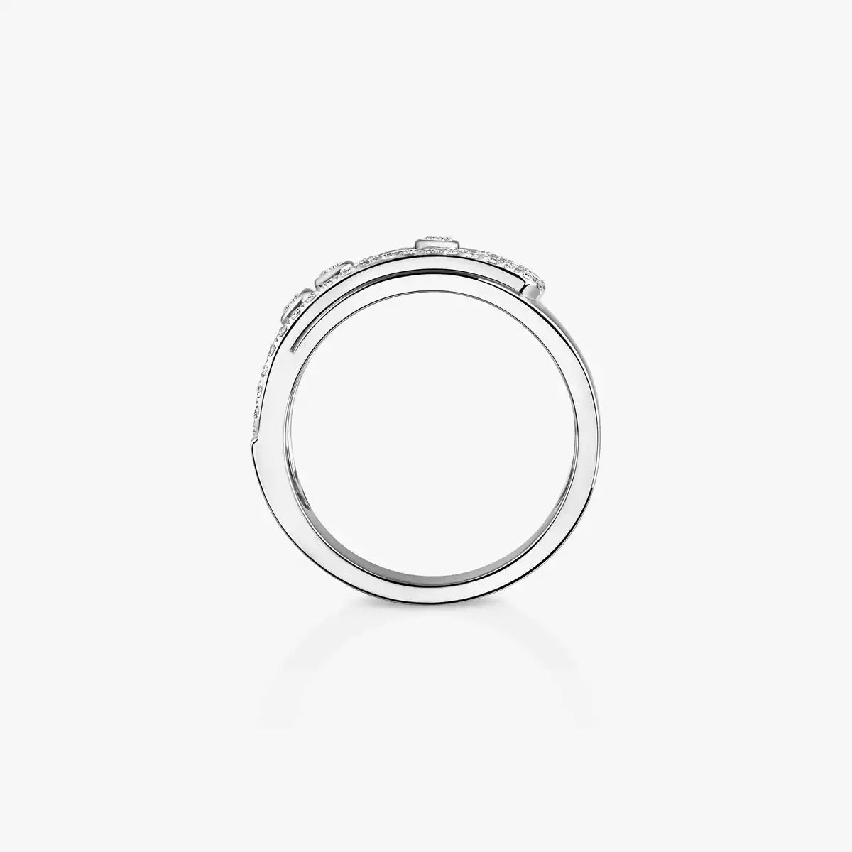 [Avelora]MOVE NOA PAVÉ DIAMOND INTERLOCKING RING