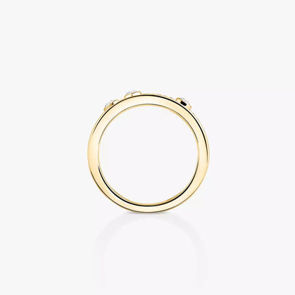 [Avelora]MOVE NOA PAVÉ DIAMOND INTERLOCKING RING