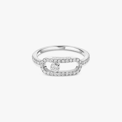 [Avelora]MOVE UNO FULL PAVÉ DIAMOND RING