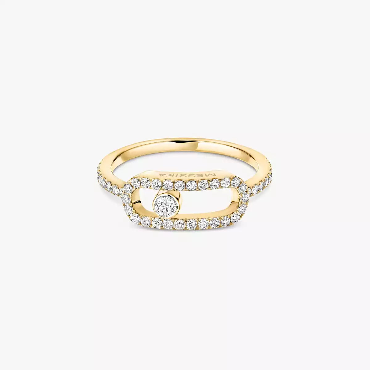 [Avelora]MOVE UNO FULL PAVÉ DIAMOND RING