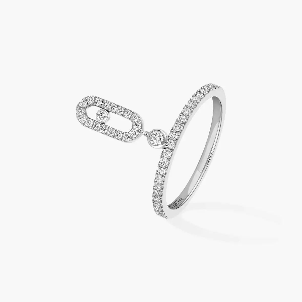 [Avelora]MOVE UNO DIAMOND RING