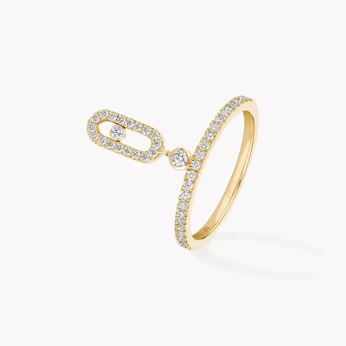 [Avelora]MOVE UNO DIAMOND RING