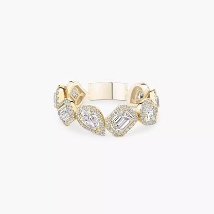 [Avelora]MY TWIN DIAMOND WEDDING RING