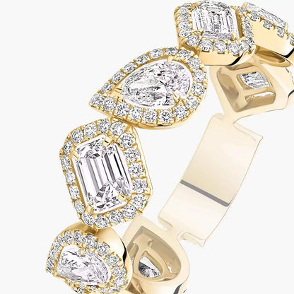 [Avelora]MY TWIN DIAMOND WEDDING RING