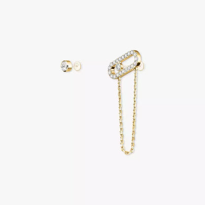 [Avelora]MOVE UNO ALL DIAMOND STUD EARRINGS