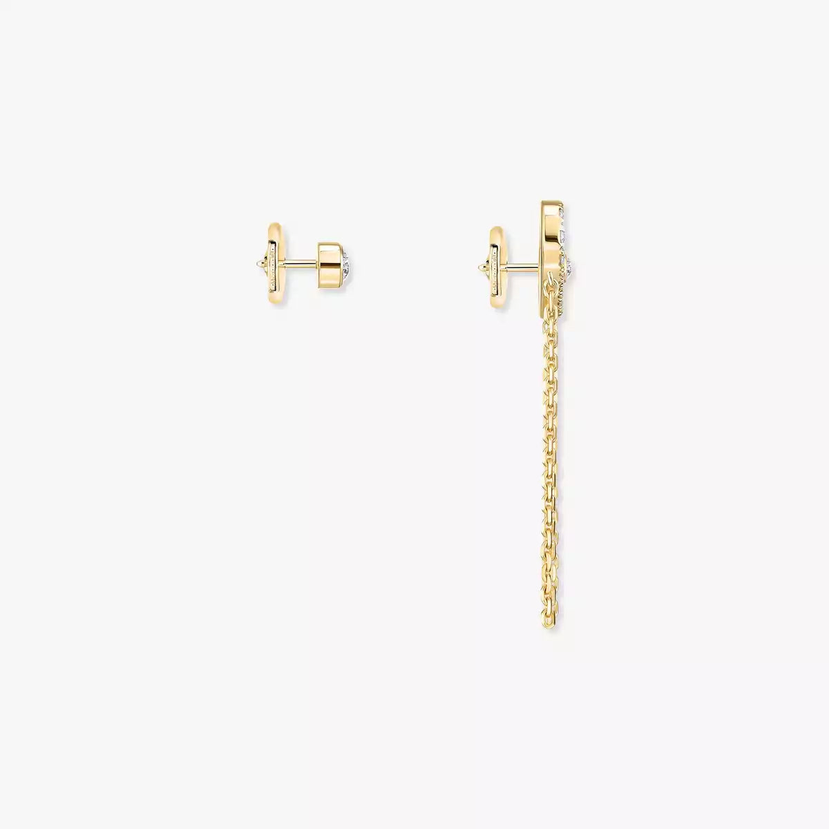 [Avelora]MOVE UNO ALL DIAMOND STUD EARRINGS