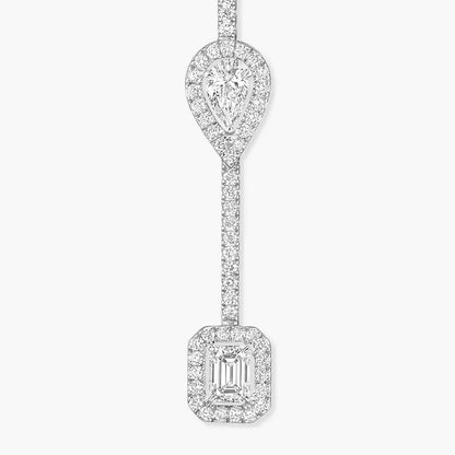 [Avelora]MY TWIN DIAMOND DROP EARRINGS