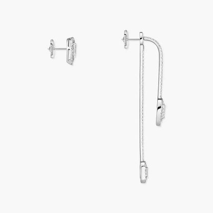 [Avelora]MY TWIN DIAMOND DROP EARRINGS