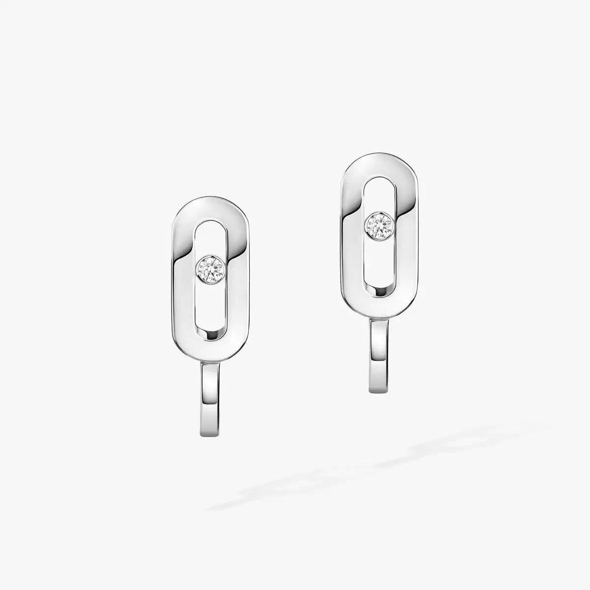 [Avelora]MOVE CLASSIQUE MINI DIAMOND HOOP EARRINGS