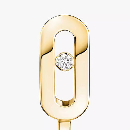 [Avelora]MOVE CLASSIQUE MINI DIAMOND HOOP EARRINGS