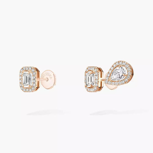 [Avelora]MY TWIN 1+2 DIAMOND EARRINGS