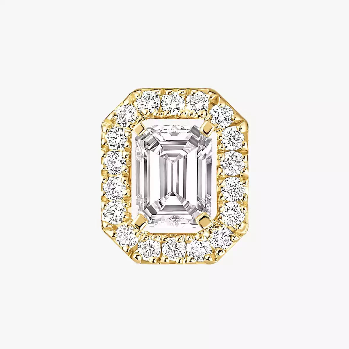 [Avelora]MY TWIN 1+2 DIAMOND EARRINGS
