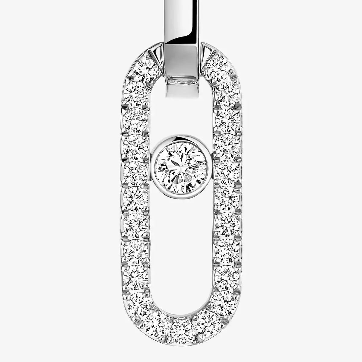 [Avelora]MOVE LINK KINETIC DIAMOND EARRINGS