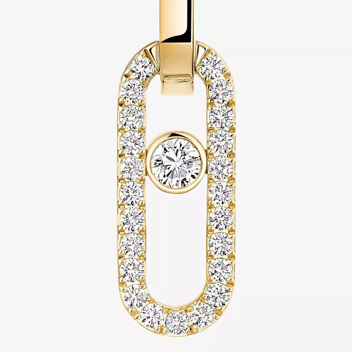 [Avelora]MOVE LINK KINETIC DIAMOND EARRINGS