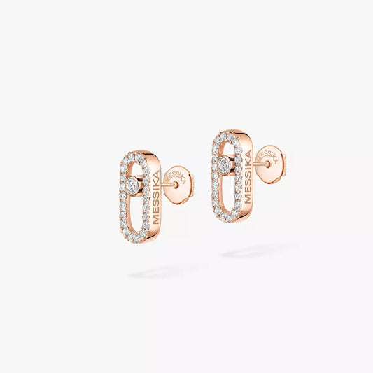 [Avelora]MOVE UNO DIAMOND EARRINGS