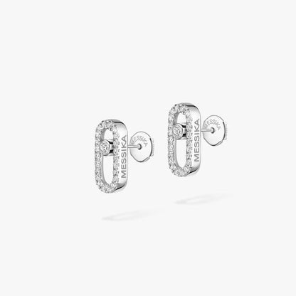 [Avelora]MOVE UNO DIAMOND EARRINGS