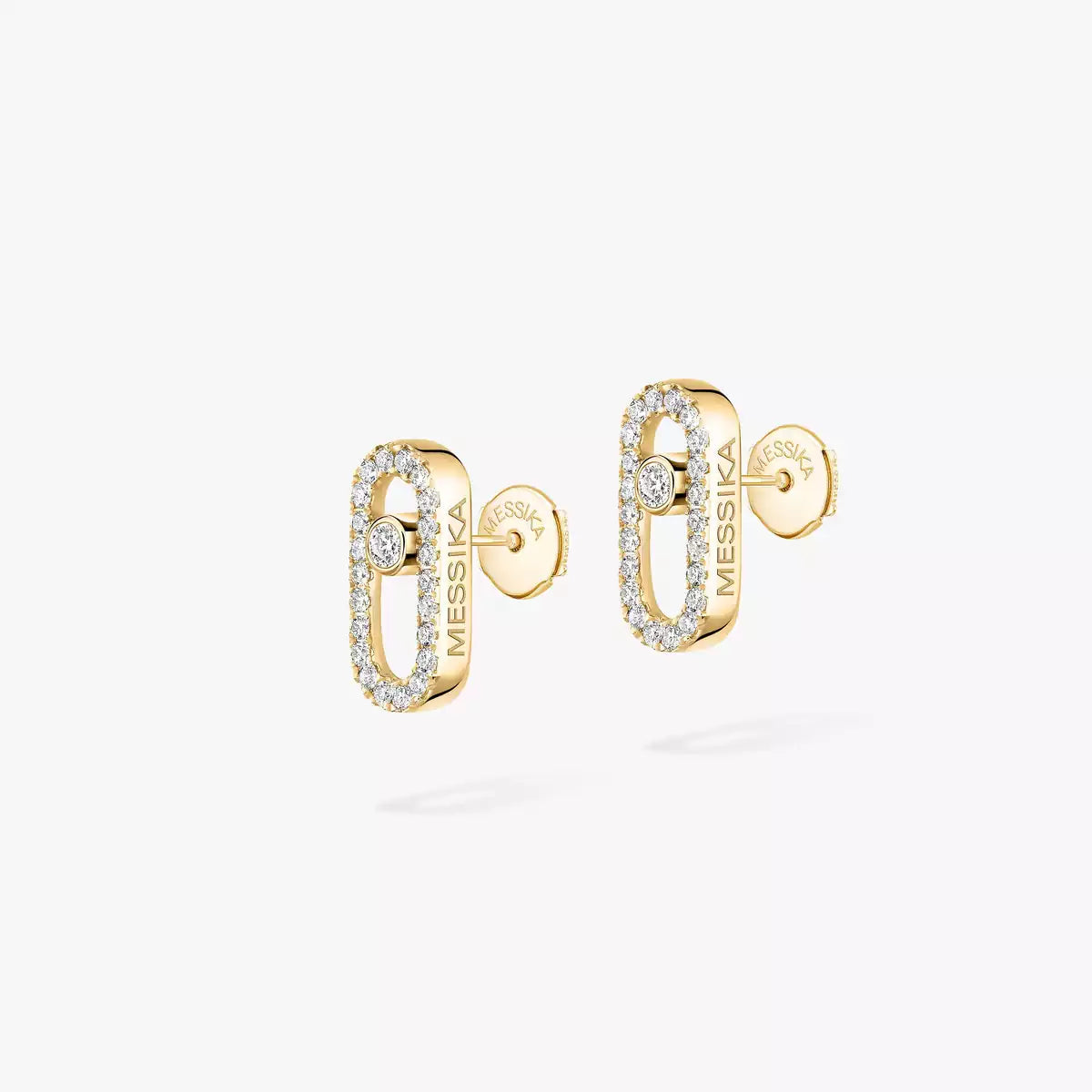 [Avelora]MOVE UNO DIAMOND EARRINGS