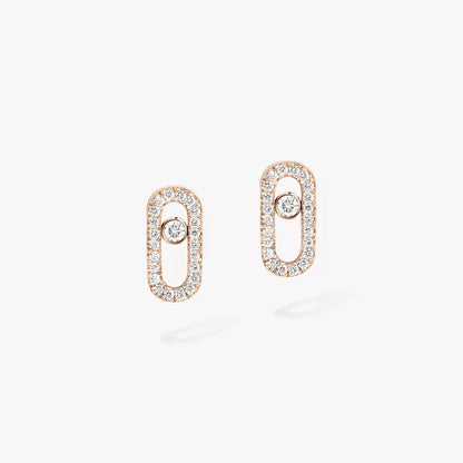 [Avelora]MOVE UNO DIAMOND EARRINGS