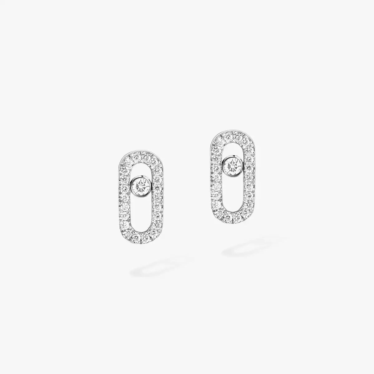 [Avelora]MOVE UNO DIAMOND EARRINGS