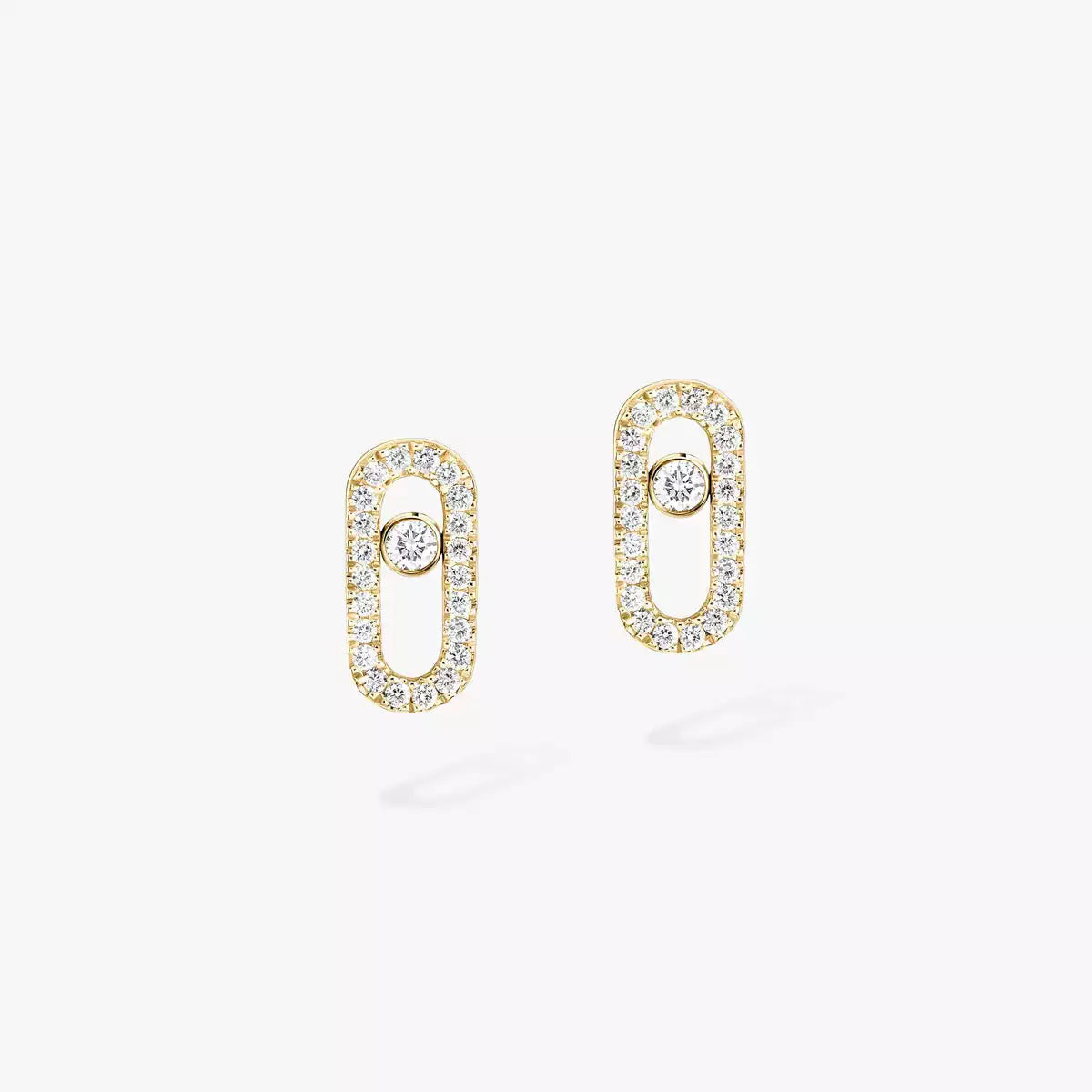 [Avelora]MOVE UNO DIAMOND EARRINGS