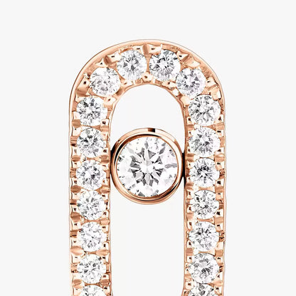 [Avelora]MOVE UNO DIAMOND EARRINGS