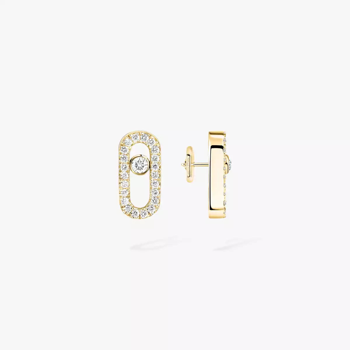 [Avelora]MOVE UNO DIAMOND EARRINGS