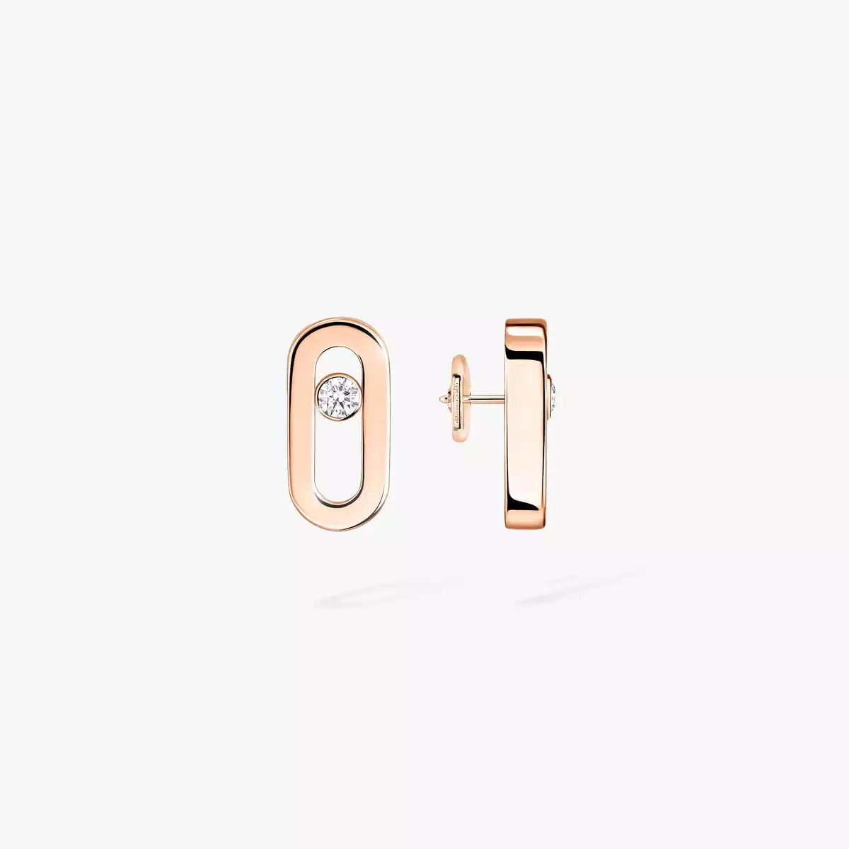 [Avelora]MOVE UNO DIAMOND STUD EARRINGS