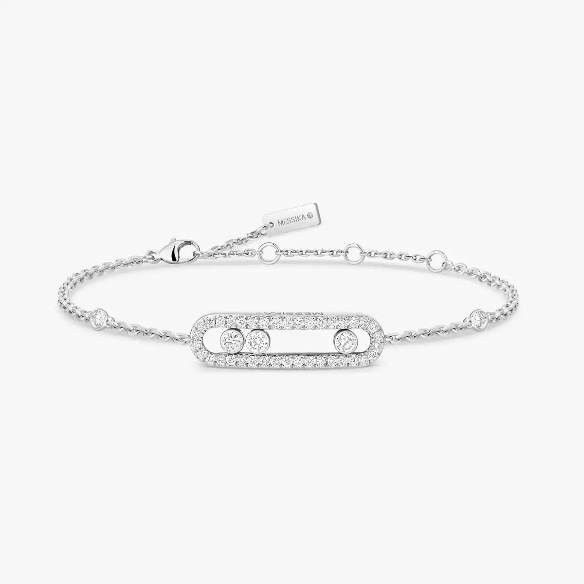 [Avelora]PAVÉ BABY MOVE DIAMOND BRACELET