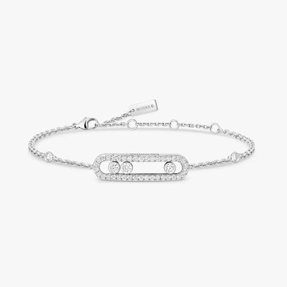 [Avelora]PAVÉ BABY MOVE DIAMOND BRACELET