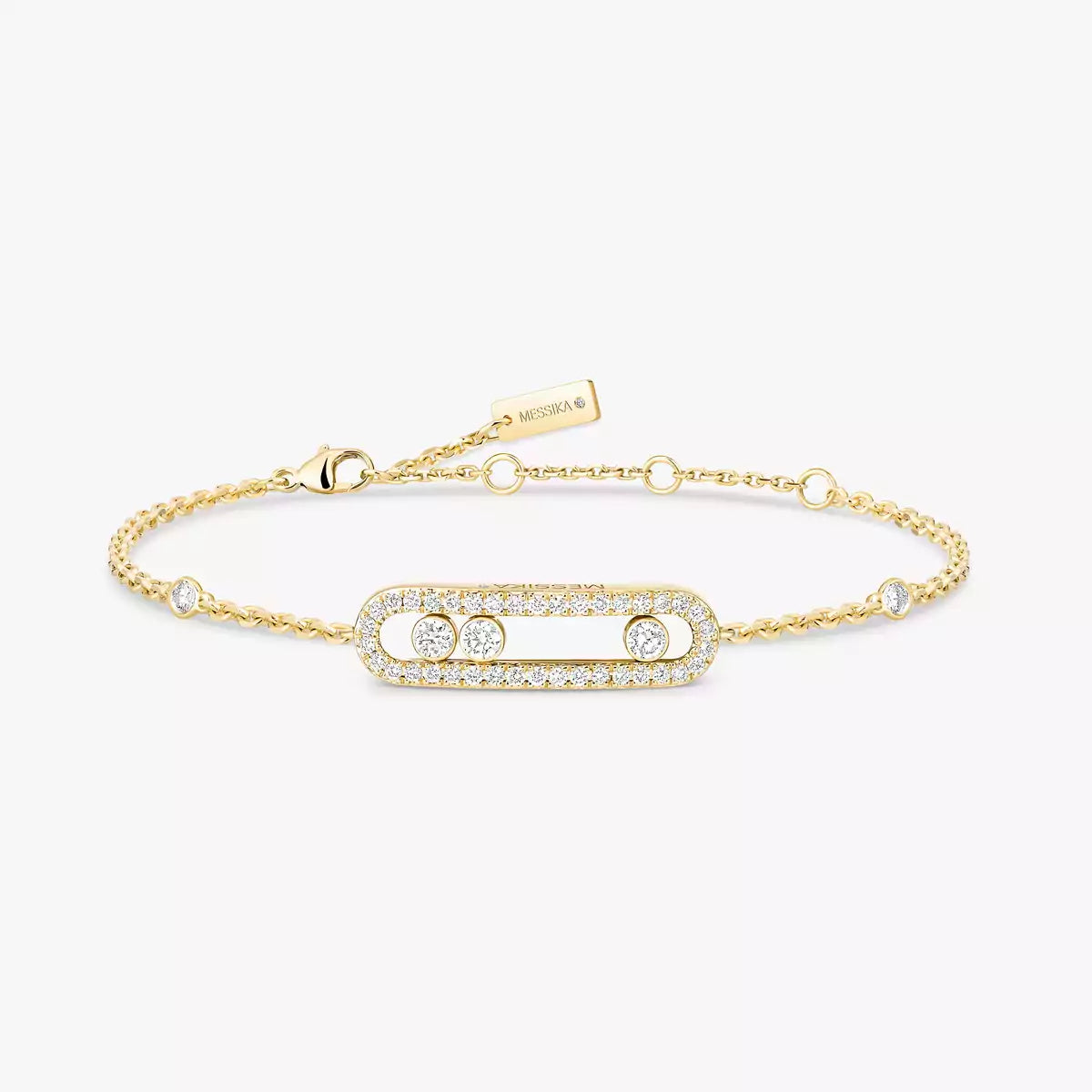 [Avelora]PAVÉ BABY MOVE DIAMOND BRACELET