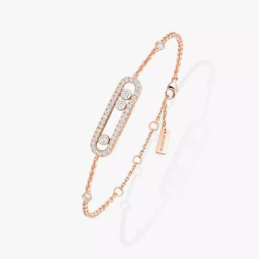 [Avelora]PAVÉ BABY MOVE DIAMOND BRACELET