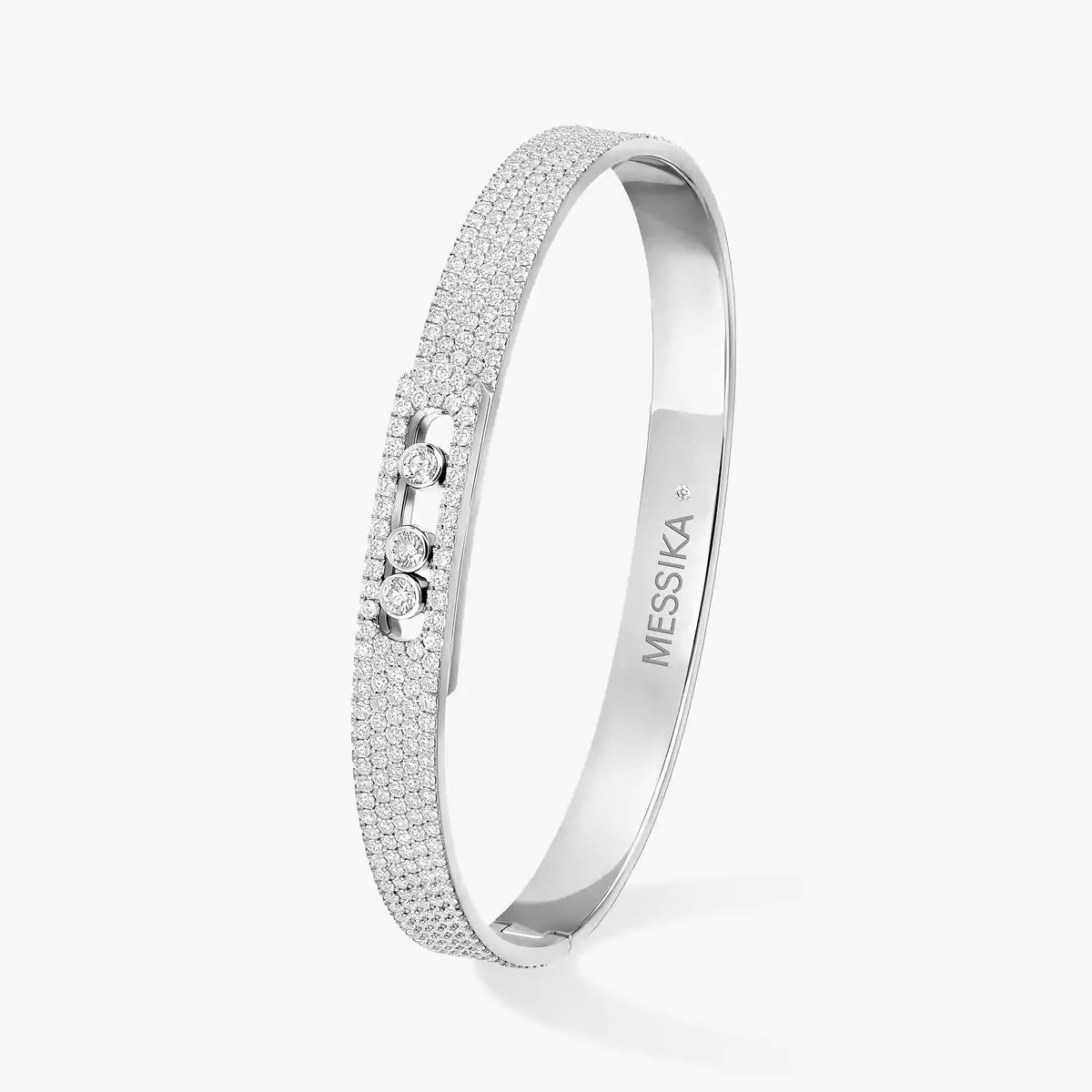 [Avelora]MOVE NOA FULL-PAVÉ DIAMOND BANGLE BRACELET