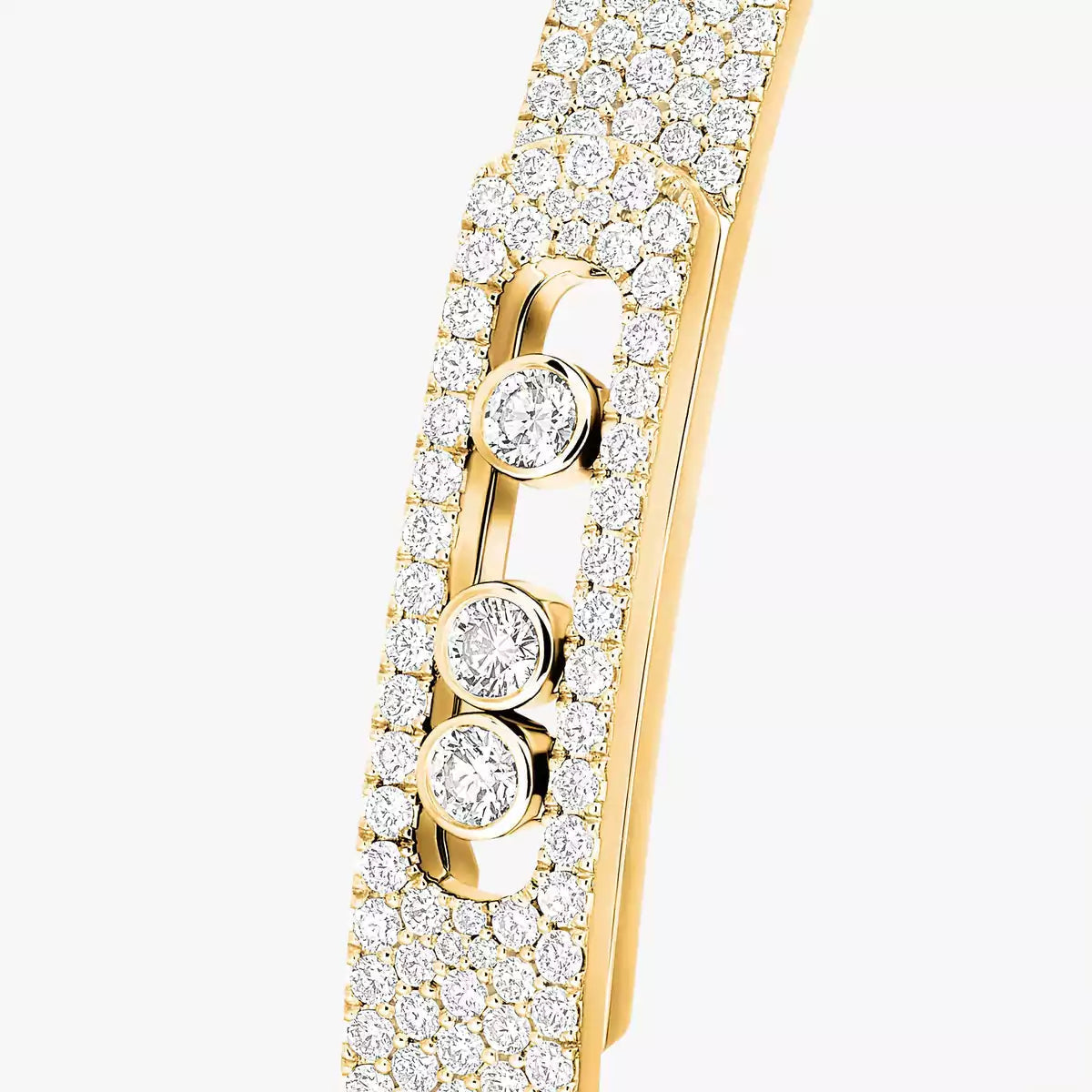 [Avelora]MOVE NOA FULL-PAVÉ DIAMOND BANGLE BRACELET