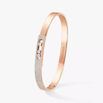 [Avelora]MOVE NOA PAVÉ DIAMOND BANGLE BRACELET