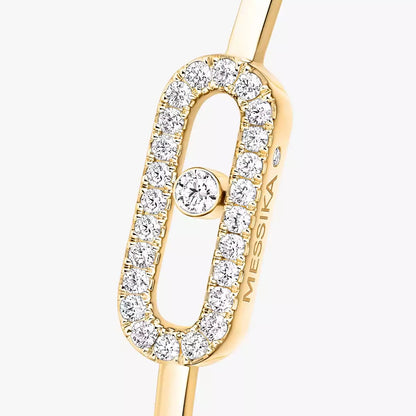 [Avelora]MOVE UNO PAVÉ FLEX BANGLE (MEDIUM)