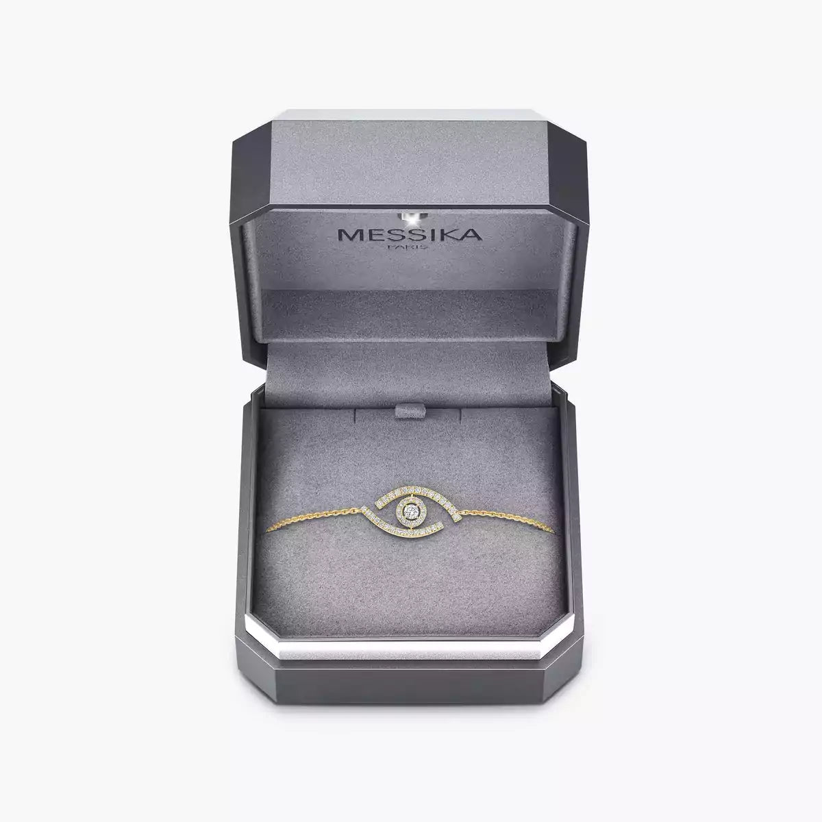 [Avelora]LUCKY EYE PAVÉ-SET DIAMOND BRACELET