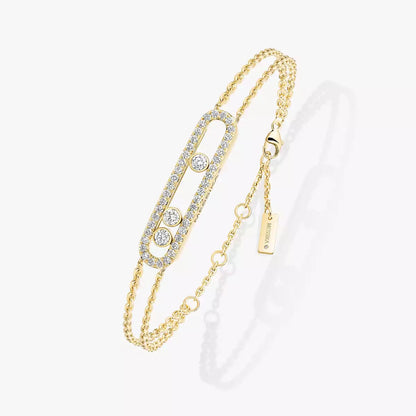 [Avelora]MOVE CLASSIQUE PAVÉ DIAMOND BRACELET