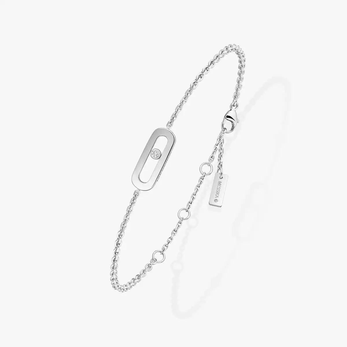 [Avelora]MOVE UNO SINGLE DIAMOND BRACELET