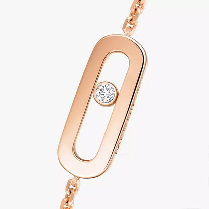 [Avelora]MOVE UNO SINGLE DIAMOND BRACELET