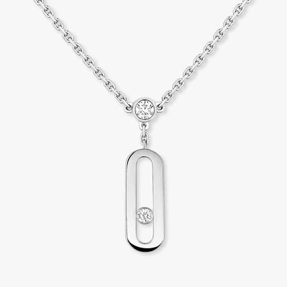 [Avelora]MOVE UNO DOUBLE-PENDANT NECKLACE