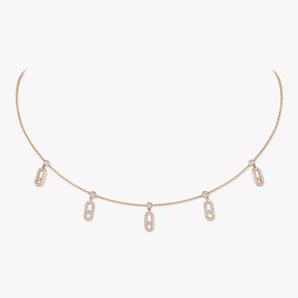 [Avelora]MOVE UNO 5-PENDANT NECKLACE