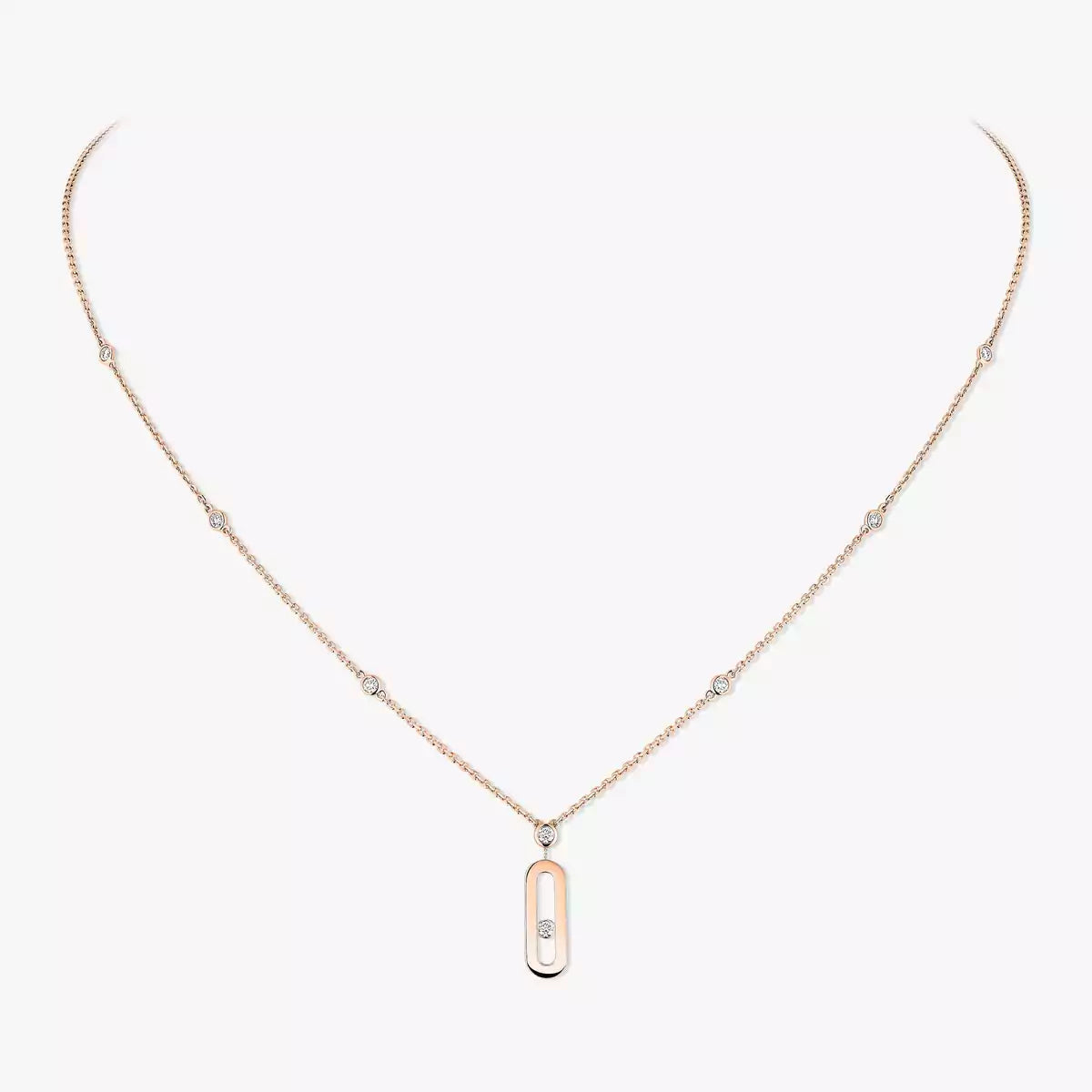 [Avelora]SIGNATURE FRAME NECKLACE