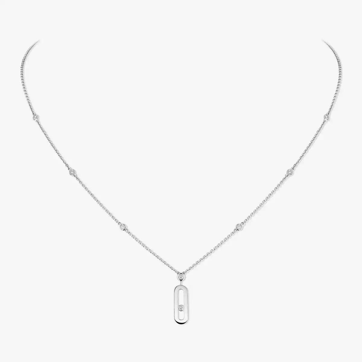 [Avelora]SIGNATURE FRAME NECKLACE