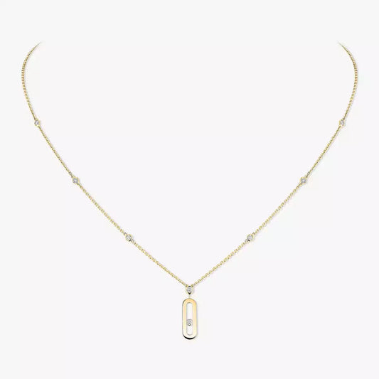[Avelora]SIGNATURE FRAME NECKLACE