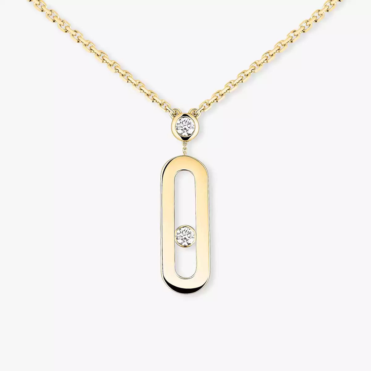 [Avelora]SIGNATURE FRAME NECKLACE